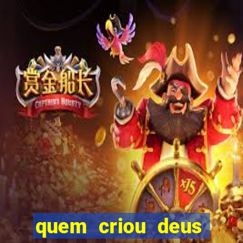 quem criou deus segundo o espiritismo